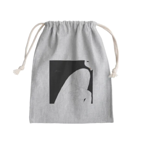 tattoo? Mini Drawstring Bag