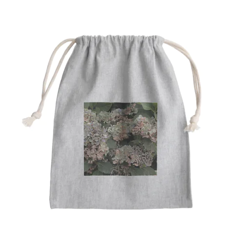 紫陽花 Mini Drawstring Bag
