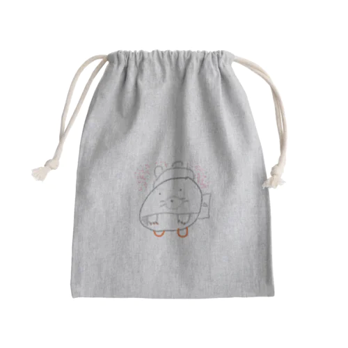 もぐたんさくらまんかい Mini Drawstring Bag