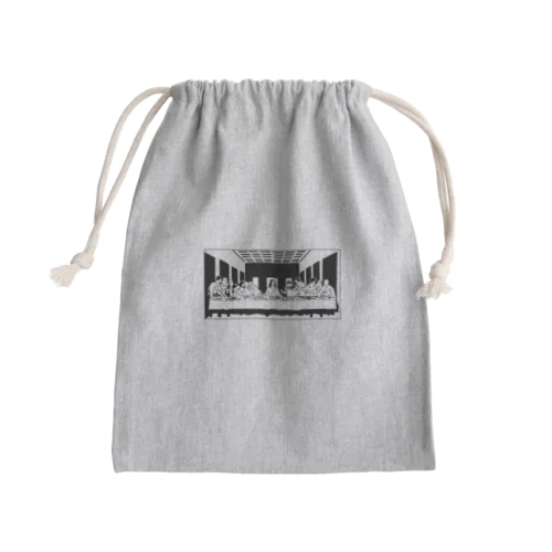 最後の晩餐 Mini Drawstring Bag