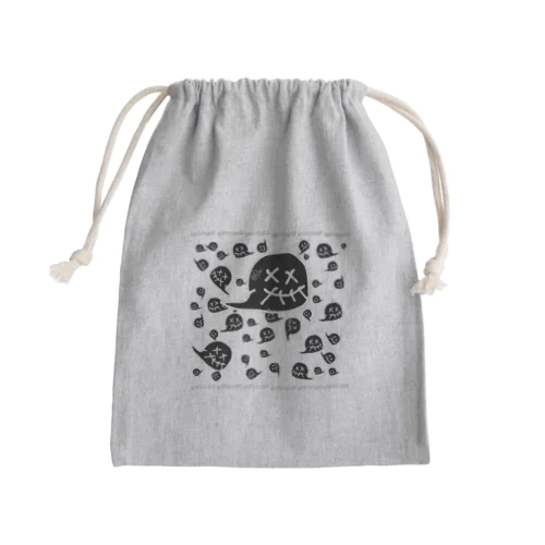 モキュモキュmmm Mini Drawstring Bag