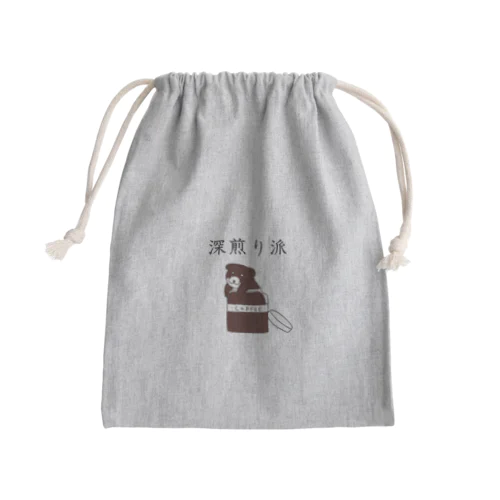 深煎り派@柴犬 Mini Drawstring Bag