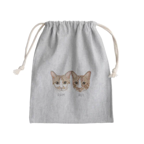 ram&rui Mini Drawstring Bag