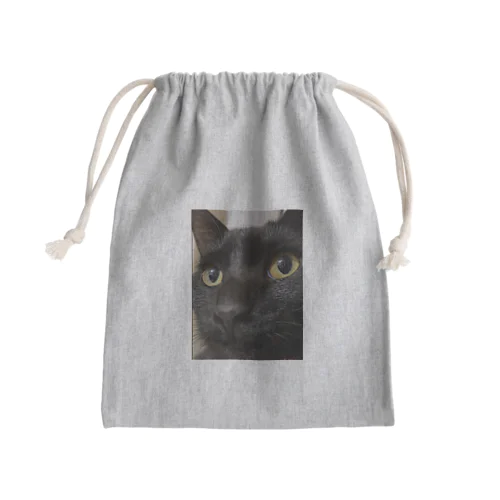 黒猫天ちゃん Mini Drawstring Bag