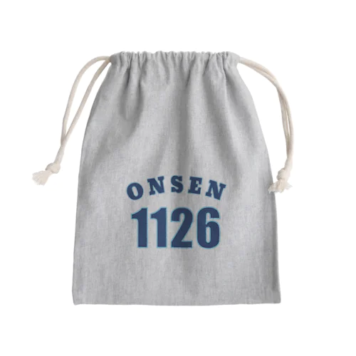 ONSEN 1126 Mini Drawstring Bag