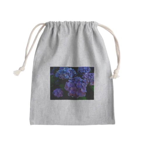 2021　お寺の紫陽花 Mini Drawstring Bag
