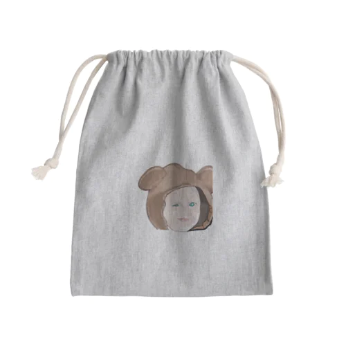 ぶいびちゃん Mini Drawstring Bag