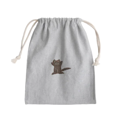 レッサーくん Mini Drawstring Bag