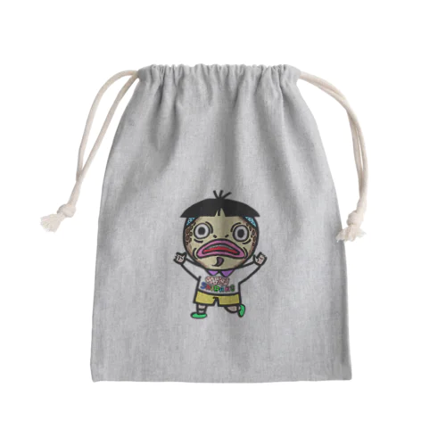 鱈ちゃん（大） Mini Drawstring Bag