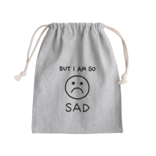 【ADDITIVITY】BUT I AM SO SAD Mini Drawstring Bag
