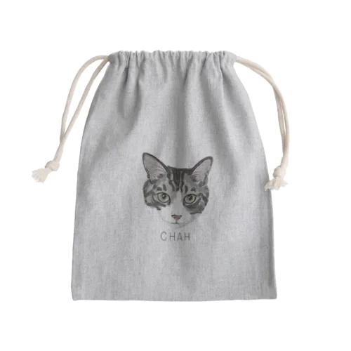 chah Mini Drawstring Bag