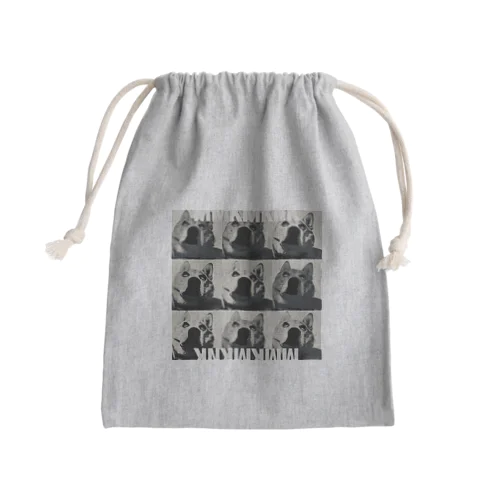MONOQLO doggy Mini Drawstring Bag