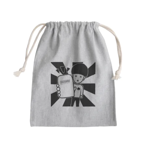 キャッシュレス決済 Mini Drawstring Bag