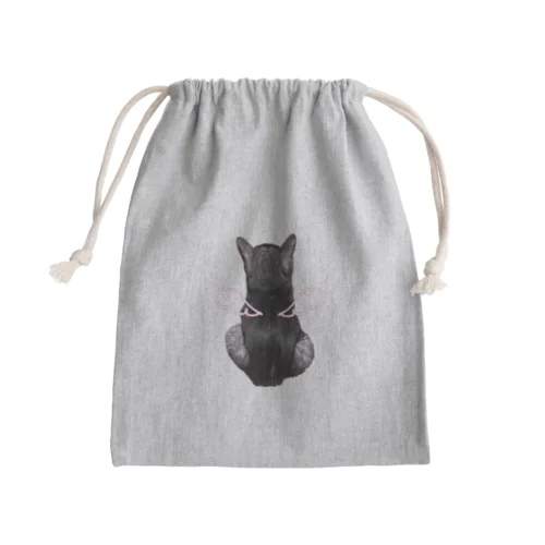 天使のバックショットねこ Mini Drawstring Bag