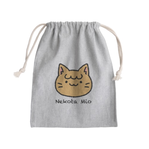 みお の かお (名前付) Mini Drawstring Bag