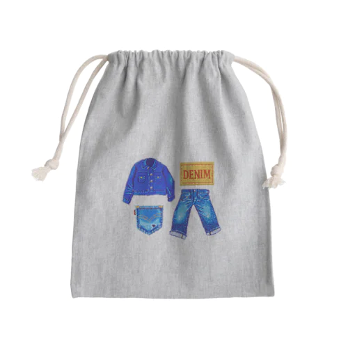 ドットデニム dot DENIM 258 Mini Drawstring Bag