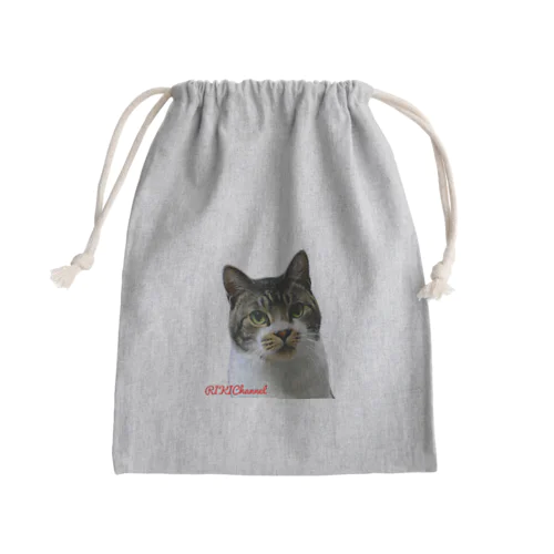 リキちゃんアイコン Mini Drawstring Bag