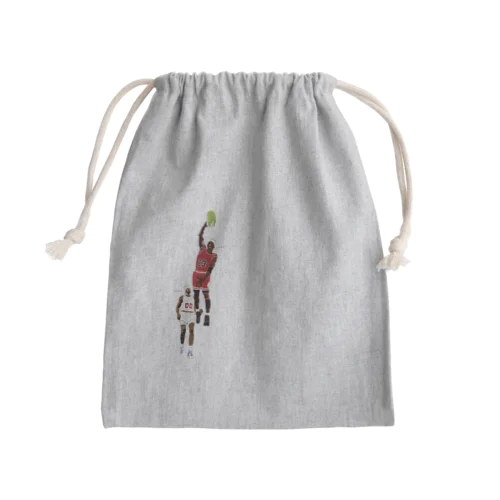 バスケ、いやハクサイ!? Mini Drawstring Bag