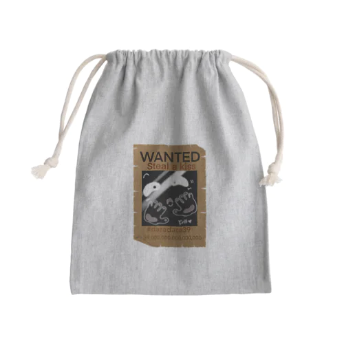 daradara39ウォンテッドシリーズ Mini Drawstring Bag