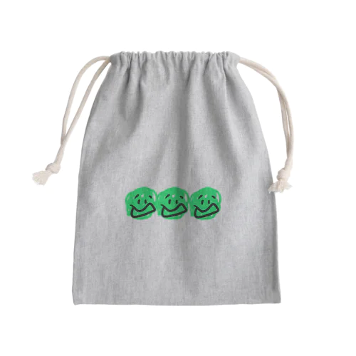 あわわわっ Mini Drawstring Bag