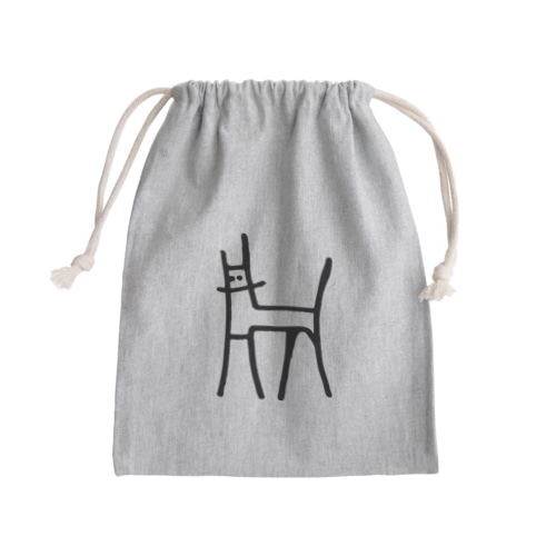ＩＮＵ　ＫＵＲＯ Mini Drawstring Bag