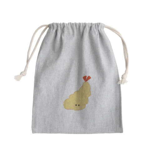 えび天ちゃん Mini Drawstring Bag