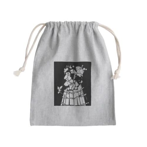 ジュゼッペ・アルチンボルド作 『四季＿秋』 Mini Drawstring Bag