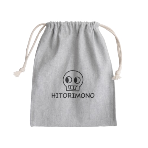 1人で生きろダミアンくん Mini Drawstring Bag