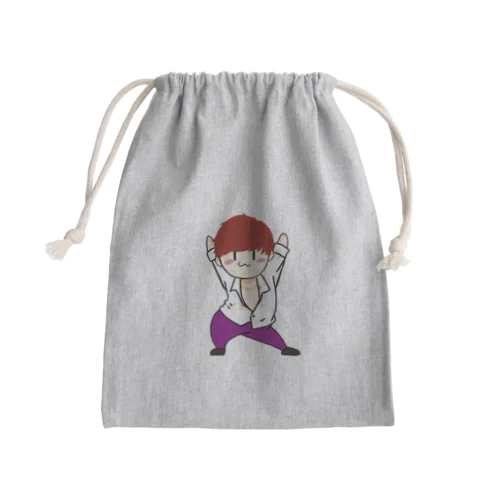 ちみたつち Mini Drawstring Bag