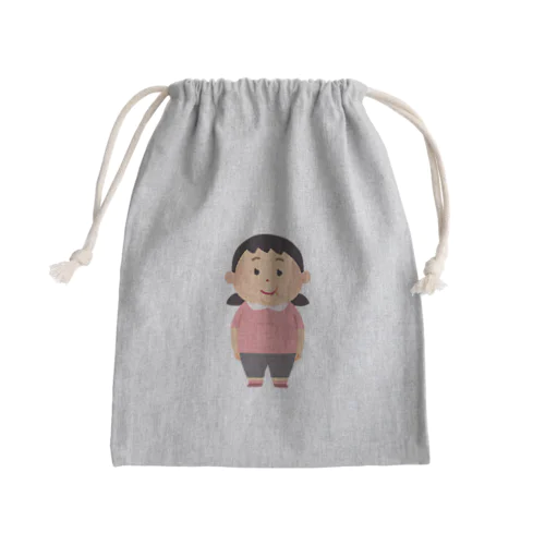 まえかけ Mini Drawstring Bag