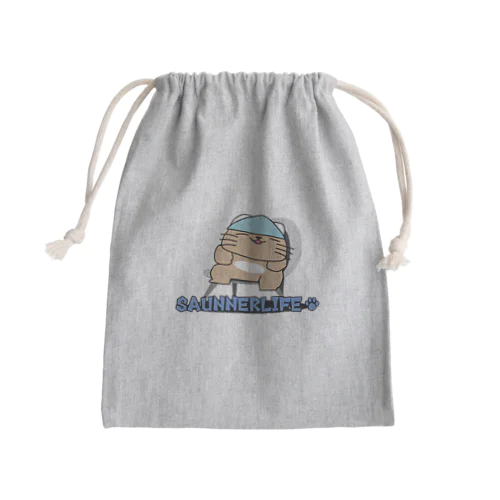 さうにゃにゃん 外気浴 Ver. Mini Drawstring Bag