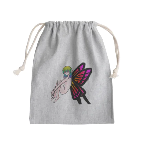 妖精 Mini Drawstring Bag