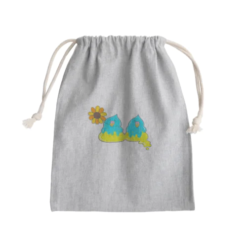 ウィンコ（ひまわり） Mini Drawstring Bag