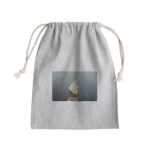 すてきソフトクリーム Mini Drawstring Bag