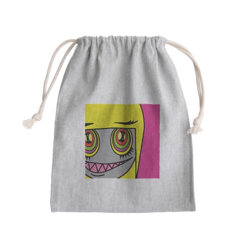 グールのスー子さん（Kawaii Ghoul Girl） Mini Drawstring Bag
