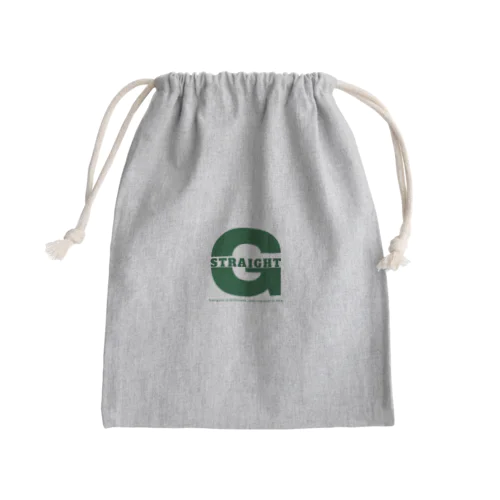 go straightグッズ Mini Drawstring Bag