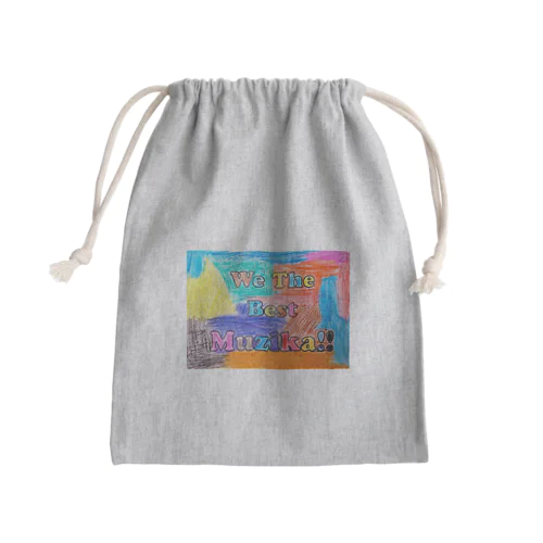 We The Best Muzikaロゴ ～デザンジェ バージョン～ Mini Drawstring Bag