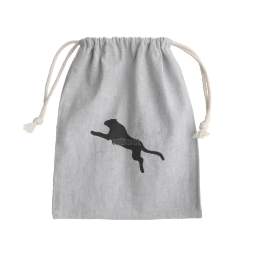 クロヒョウ＆シロヒョウ～OUTSIDER～ Mini Drawstring Bag