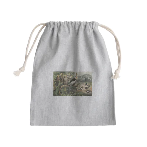 オカメインコ Mini Drawstring Bag