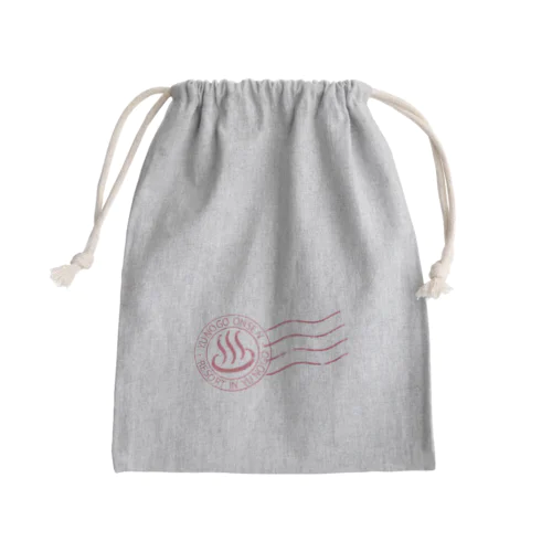 THE YUNOGO ONSEN Mini Drawstring Bag