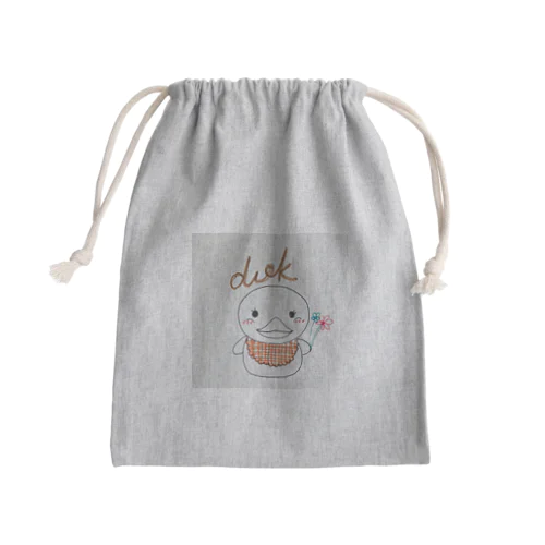 アヒルちゃん Mini Drawstring Bag