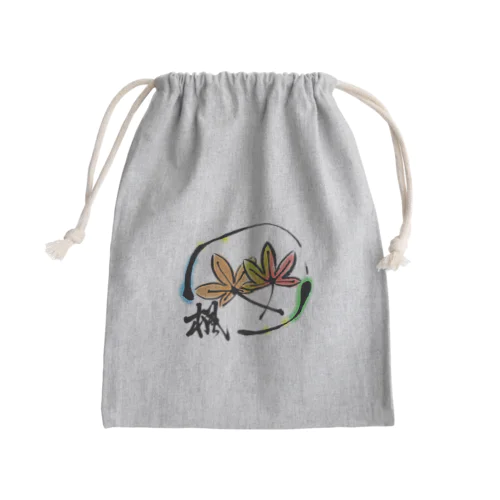 【楓】美しい変化 Mini Drawstring Bag