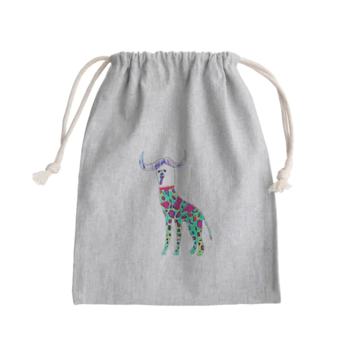 ダルメシアン Mini Drawstring Bag