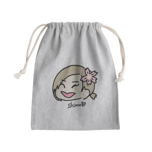 shimo部(サクラ) Mini Drawstring Bag