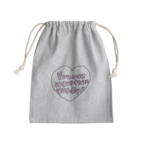 ハートアンドミー Mini Drawstring Bag