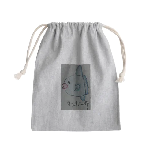 🐡マンボ～('_'?)❓ Mini Drawstring Bag