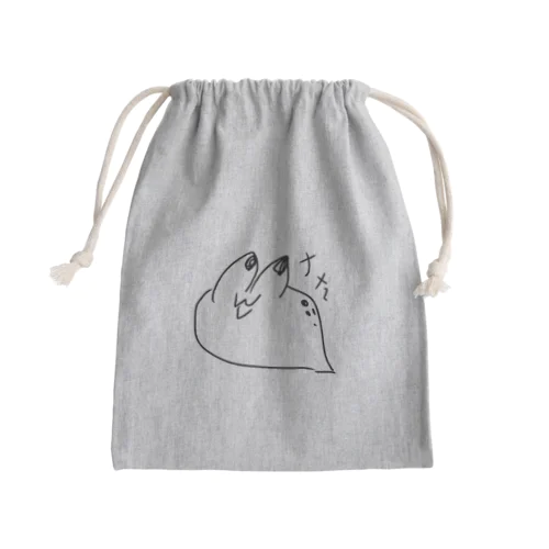 ナメクジくん Mini Drawstring Bag