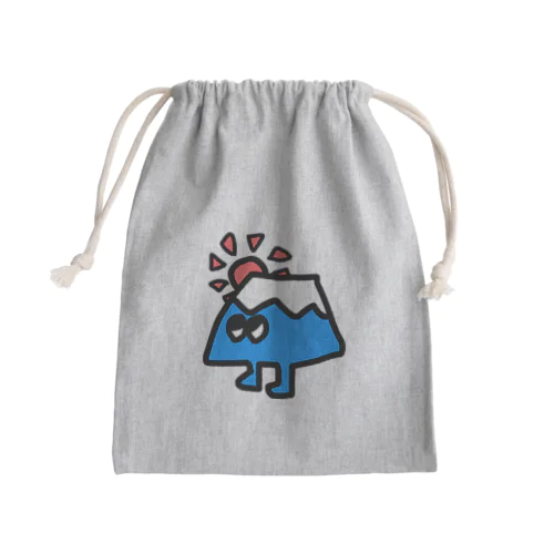 まうんとふじさん Mini Drawstring Bag