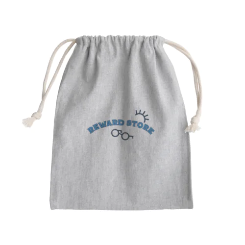 アメリカンロゴ Mini Drawstring Bag
