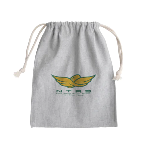 NTRS：オフィシャルロゴシリーズ Mini Drawstring Bag